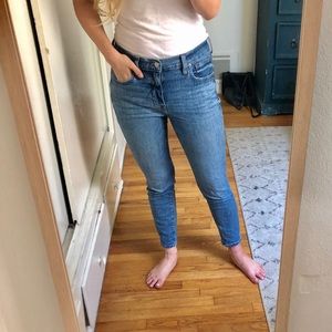MADEWELL JEANS, 27 petite. Eco friendly wash!